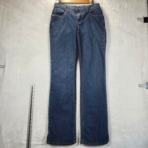 Cruel Girl Slim Bootcut Jeans Women's Size 07 Long Dark Wash Denim